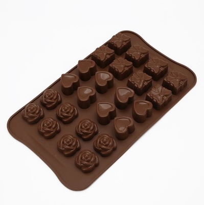 عيد ميلاد قوالب السيليكون الحلو ، مضحك سيليكون قوالب الحلوى الصلبة FDA المعتمدة