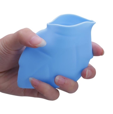 BPA الحرة الغذاء الصف قابلة لإعادة الاستخدام أكواب المياه سيليكون كوب ماء المحمولة للخارجية