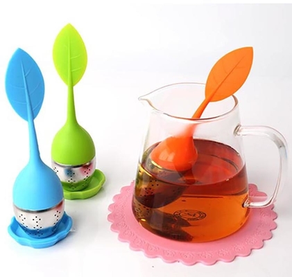BAP التحلل من الشاي مجانا لطيف سيليكون infuser أوراق الشاي شكل سيليكون FDA