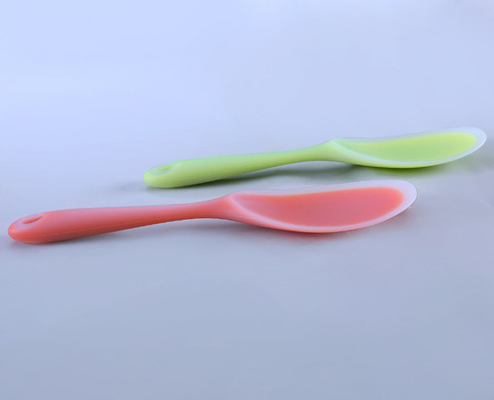 أدوات المطبخ سيليكون ملاعق الأرز الغذاء الصف مع لون شفاف