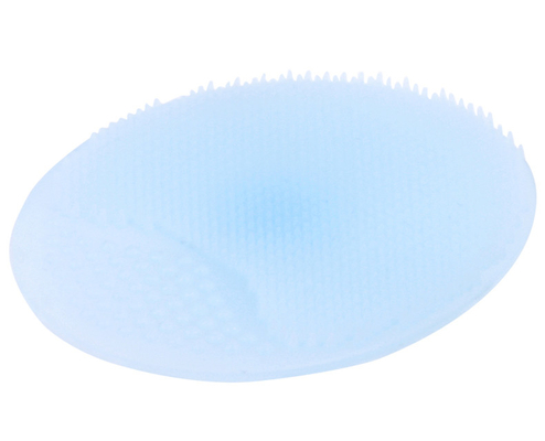 FDA Super Soft Oval Silicone Facial Cleaning Brush for Body and Face